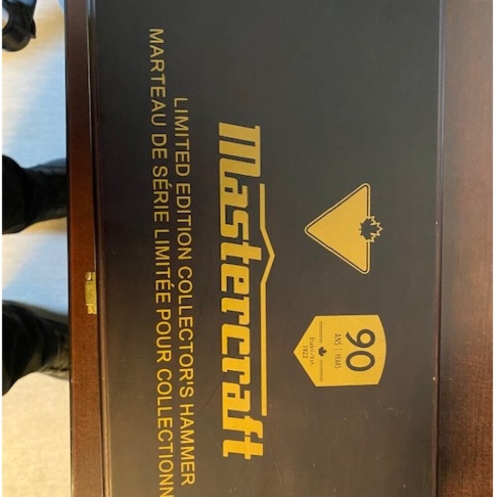 1 of 17000 Limited edition Canadian Tire gold hammer